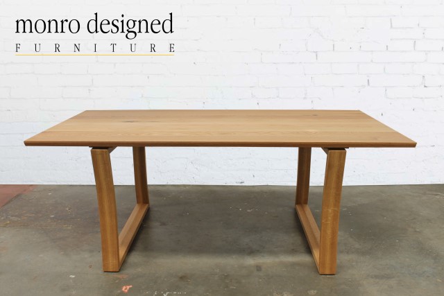 Wooden dining table